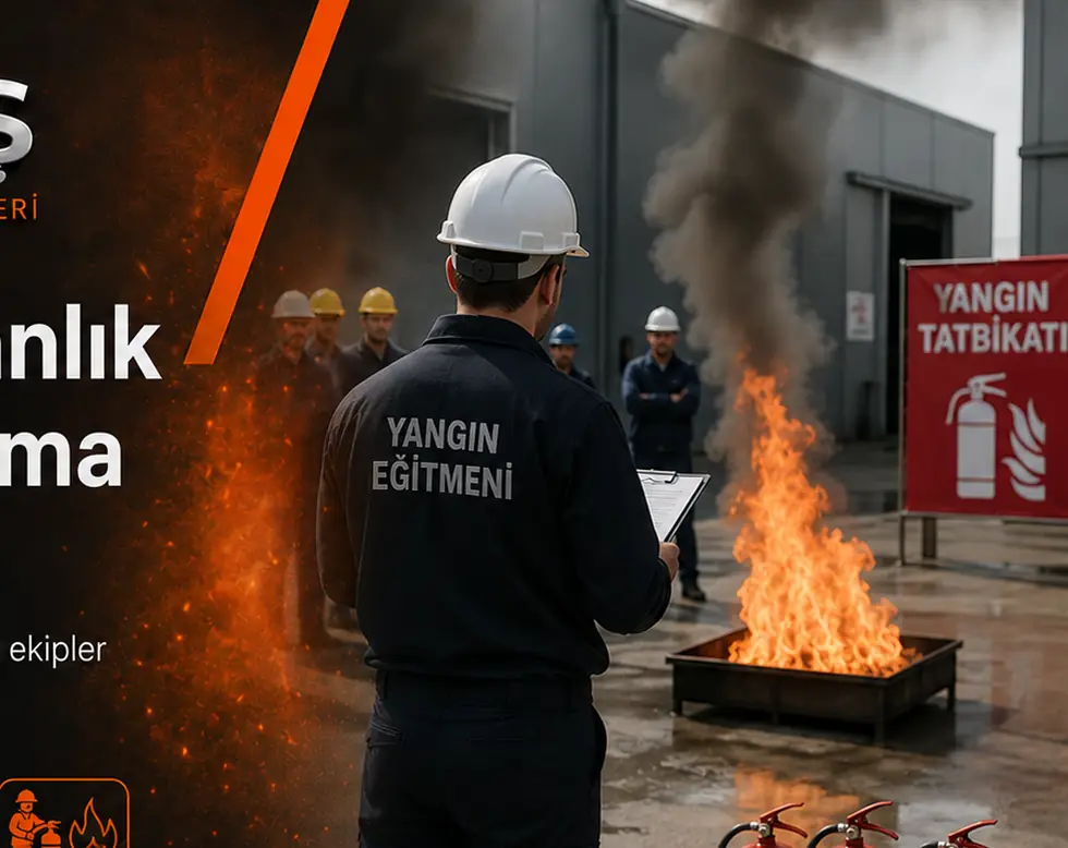 Yangın tatbikatı uygulaması